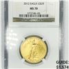 Image 1 : 2012 $25 1/2 oz American Gold Eagle NGC-MS70