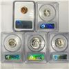 Image 2 : 1950 Proof Set (5) 1C, 5C, 10C, 25C, 50C