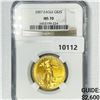 Image 1 : 2007 $25 1/2 oz American Gold Eagle NGC-MS70