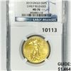 Image 1 : 2013 $25 1/2 oz American Gold Eagle NGC-MS70