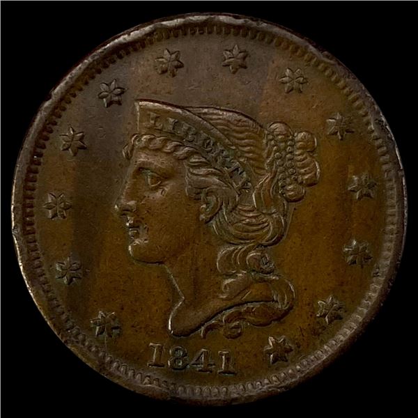 1841 Large Cent UNCIRCULATED