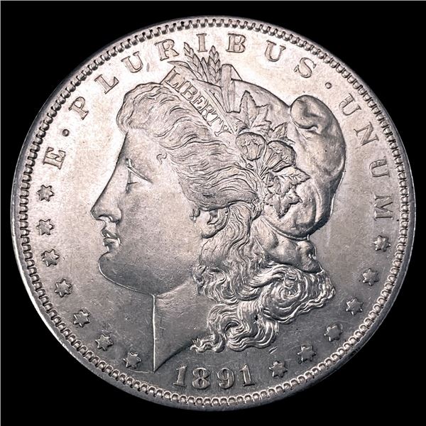 1891-S Morgan Silver Dollar UNCIRCULATED