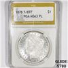 Image 1 : 1878 7/8TF Morgan Silver Dollar PGA-MS63 PL