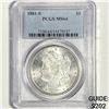 Image 1 : 1881-S Morgan Silver Dollar PCGS-MS64