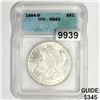 1884-O Morgan Silver Dollar ICG-MS65
