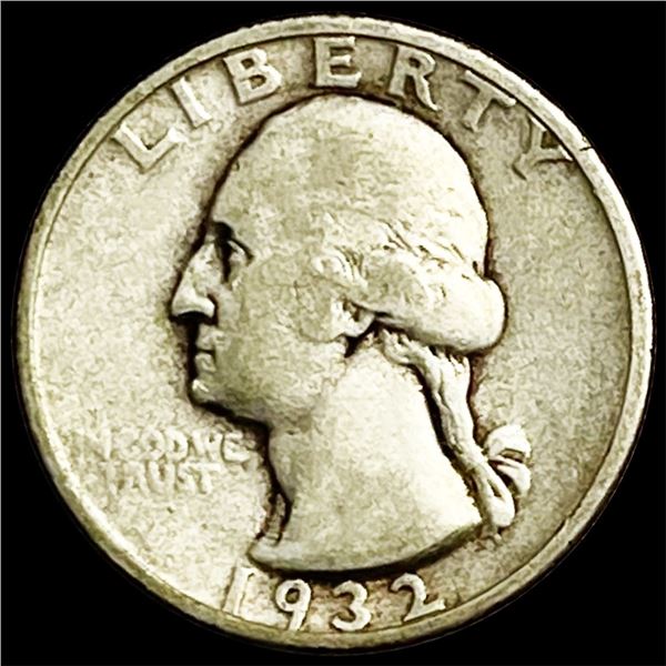 1932-S Washington Silver Quarter LIGHTLY CIRC