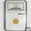 1854 Rare Gold Dollar NGC-AU58