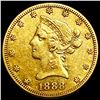 1888-S $10 Gold Eagle CLOSELY UNCIRCULATED