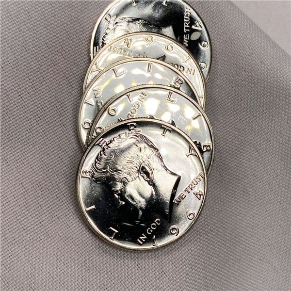 1964 Kennedy Half Dollar Roll (5) - Proof