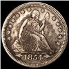 1854 Arrows Seated Liberty Quarter UNCIRCULATED