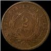 Image 2 : 1864 Two Cent Piece LIGHTLY CIRCULATED
