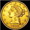Image 1 : 1842-D $5 Gold Half Eagle - HIGH GRADE