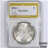 1890-S Morgan Silver Dollar PGA-MS64