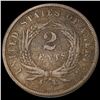 Image 2 : 1868 Two Cent Piece NEARLY UNCIRCULATED