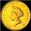 Image 1 : 1855 Rare Gold Dollar - HIGH GRADE