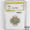 1884 Liberty Victory Nickel PGA-PR64
