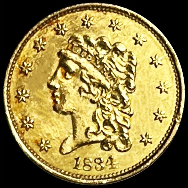 1834 $2.50 Gold Quarter Eagle UNCIRCULATED