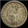 1856 Seated Liberty Quarter LIGHTLY CIRCULATED