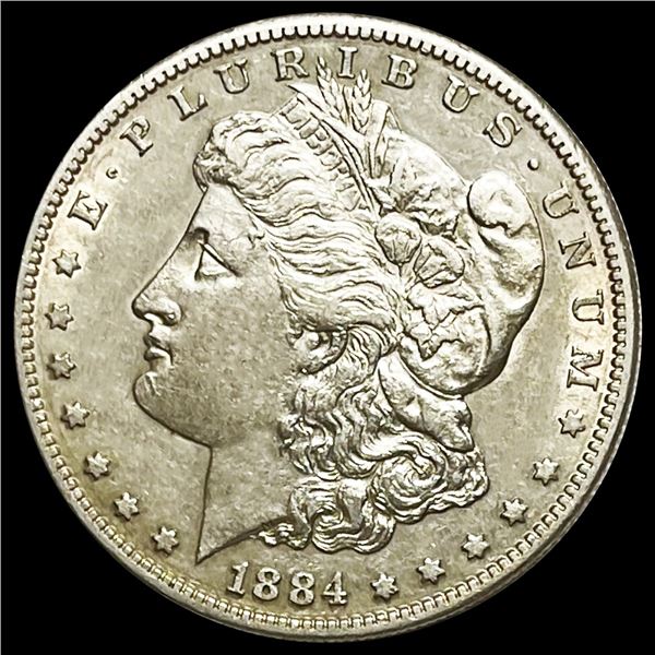 1884-S Morgan Silver Dollar CLOSELY UNCIRCULATED