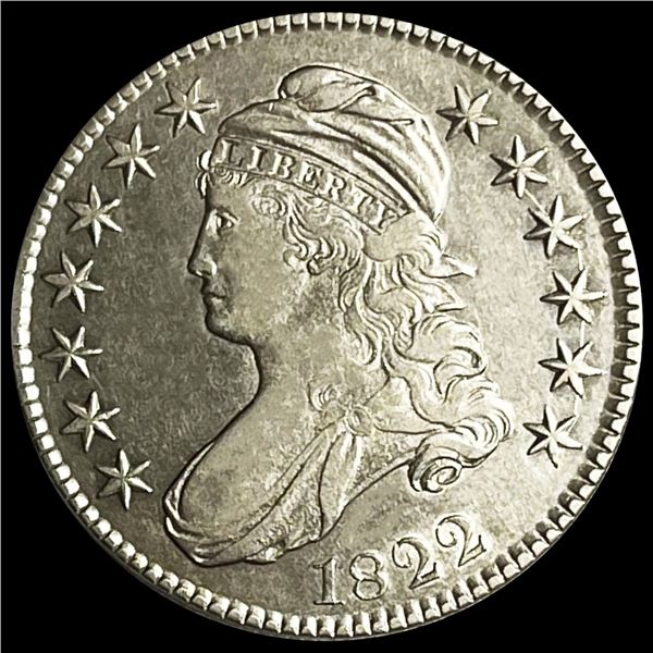 1822 Capped Bust Half Dollar CLOSELY UNCIRCULATED