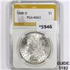 1888-O Morgan Silver Dollar PGA-MS63