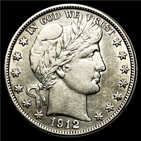 1912-S Barber Half Dollar UNCIRCULATED