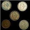 Image 1 : (5) Misc Coin Lot
