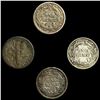 Image 2 : (4) Misc Dimes