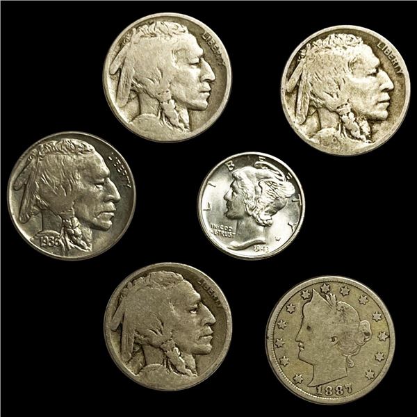 (6) Misc Coins