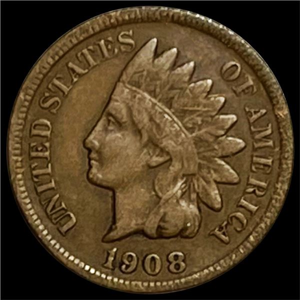 1908-S Indian Head Cent LIGHTLY CIRCULATED