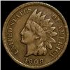1908-S Indian Head Cent LIGHTLY CIRCULATED