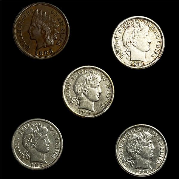 (5) Misc Coins