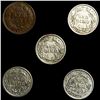 Image 2 : (5) Misc Coins