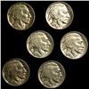 Image 1 : (6) Buffalo Nickels UNCIRCULATED