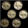 Image 2 : (6) Buffalo Nickels UNCIRCULATED