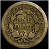 Image 2 : 1841-O Seated Liberty Dime NICELY CIRCULATED