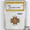 1885 Indian Head Cent PGA-MS66 CAMEO
