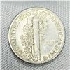 Image 4 : Semi-Key Dates Mercury Dime Roll (55) -