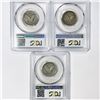 Image 2 : 1918 Set (3) Standing Liberty Quarter PCGS-VG8,