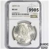 Image 1 : 1879-S Morgan Silver Dollar NGC-MS64