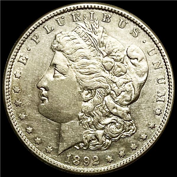 1892-S Morgan Silver Dollar CLOSELY UNCIRCULATED