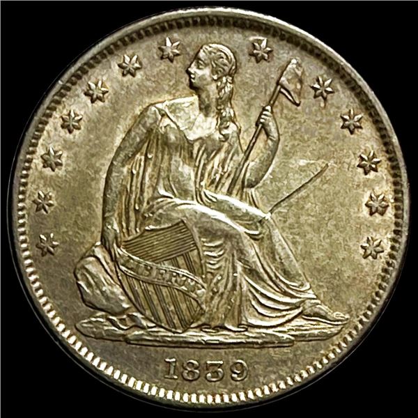 1839 Seated Liberty Half Dollar UNCIRCULATED