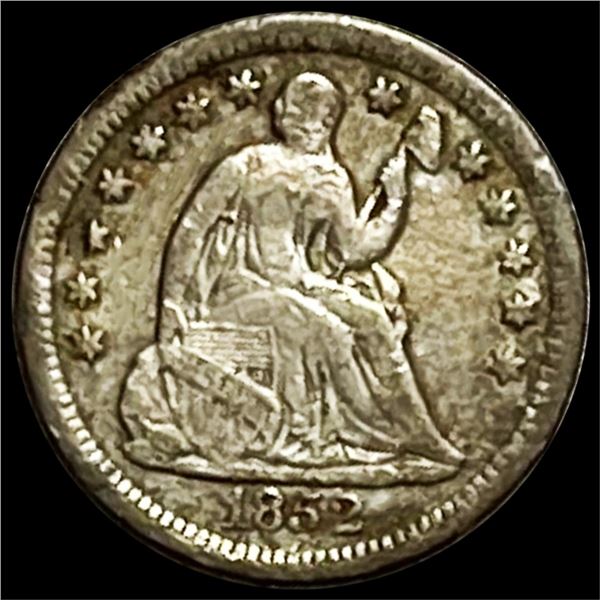 1852-O Seated Liberty Half Dime LIGHTLY