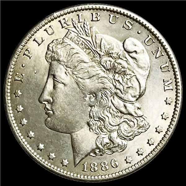 1886-O Morgan Silver Dollar NEARLY UNCIRCULATED
