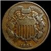 Image 1 : 1864 Two Cent Piece LIGHTLY CIRCULATED