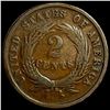 Image 2 : 1864 Two Cent Piece LIGHTLY CIRCULATED