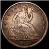 Image 1 : 1873 Seated Liberty Half Dollar CLOSELY UNC