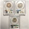Image 2 : 1927 Set (3) Standing Liberty Quarter PCGS-AG3,