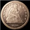 Image 1 : 1876-CC Seated Liberty Quarter NICELY CIRCULATED
