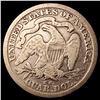 Image 2 : 1876-CC Seated Liberty Quarter NICELY CIRCULATED